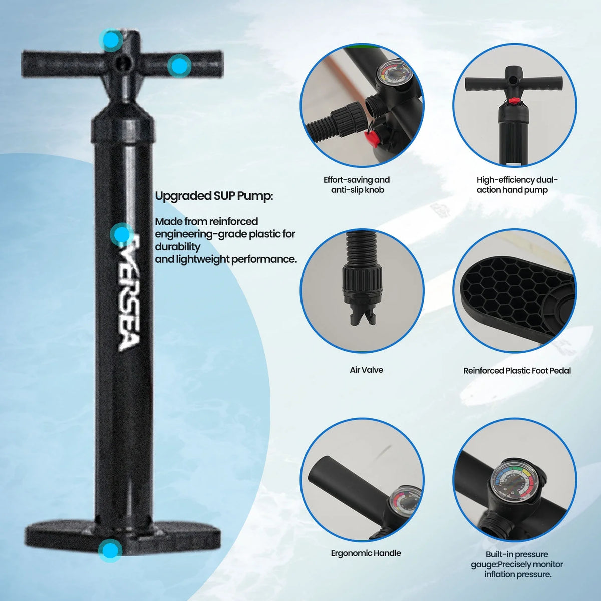 MSEASFREE Inflatable Paddle Board Stand up Paddle Board with Premium SUP Accessories