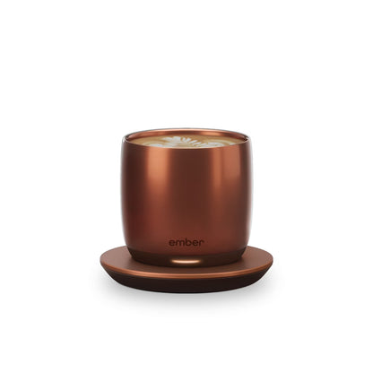Ember Temperature Control Smart Cup, 6 oz, Black, Up To 1.5-hr Battery Life - App Controlled Heated Cup - Improved Design
