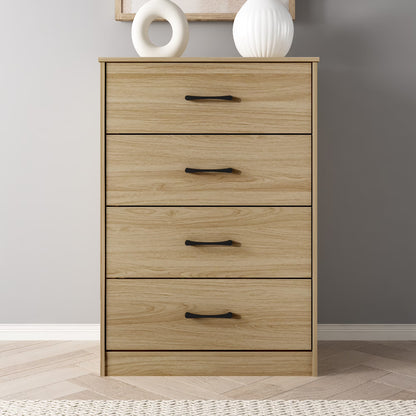 Mainstays Ardent 4 Drawer Dresser, Euro Oak