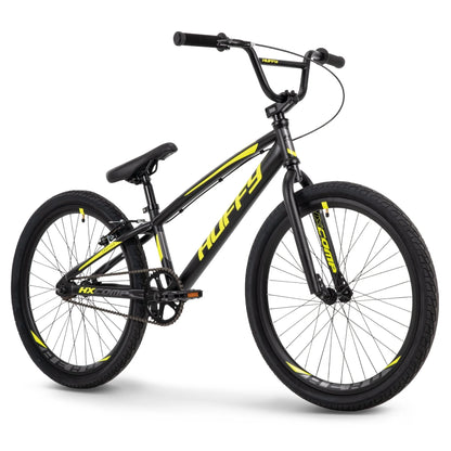 HX Cruiser 24-inch BMX Bike for Boys, Black/Yellow