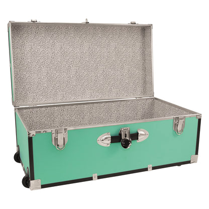 Seward Explorer 30" Trunk with Wheels & Lock, Teal
