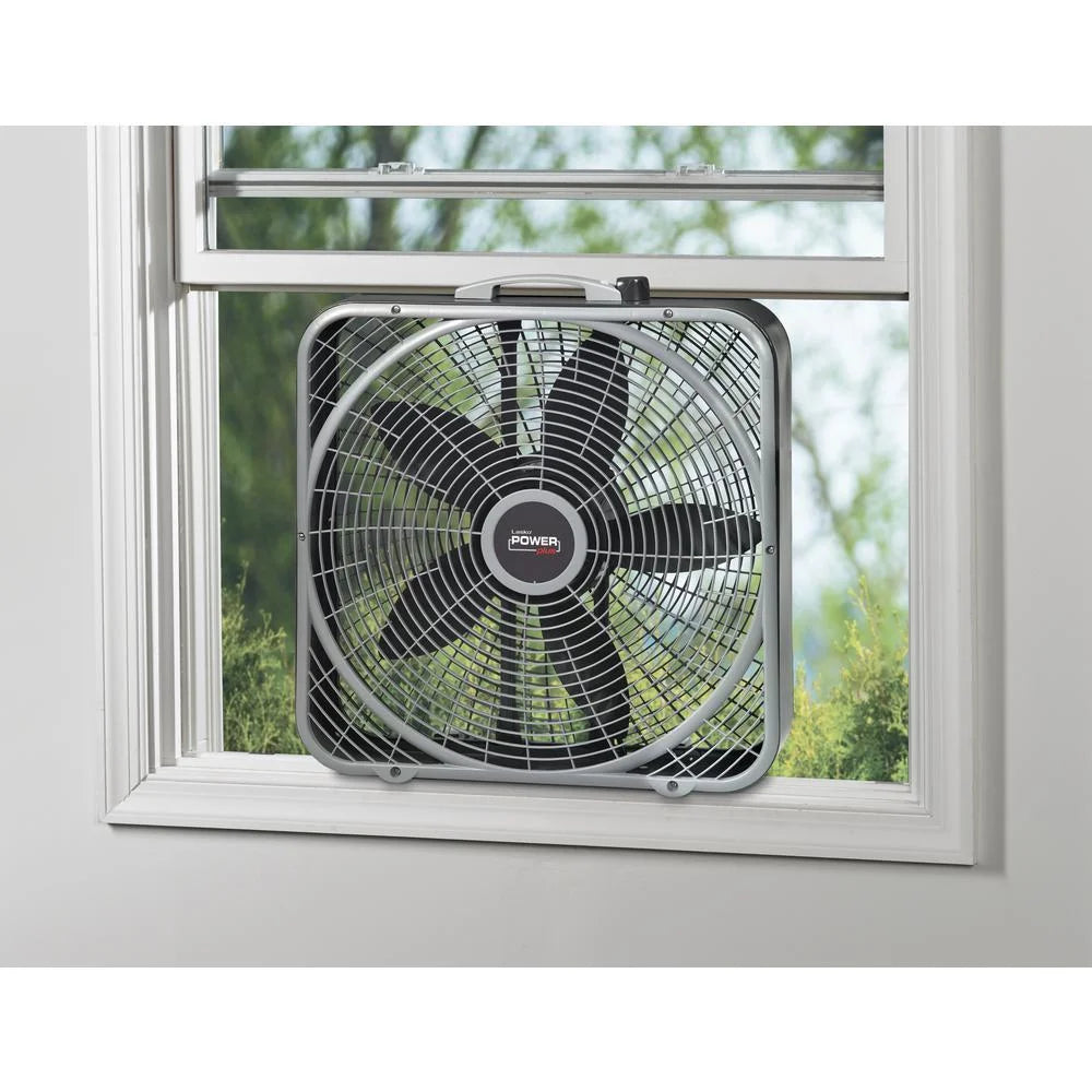 lasko 20 in. power plus box fan