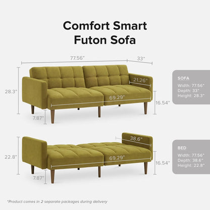 Mopio Aaron Futon Sofa Bed Old Rosa