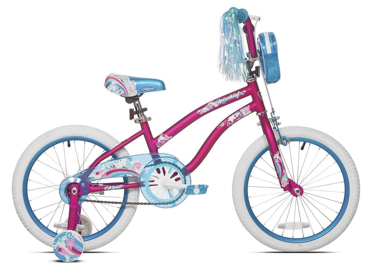 18" Kent Mischief Bike, Fits Rider 3'2"-4'2", Pink/Blue, Child, Unisex