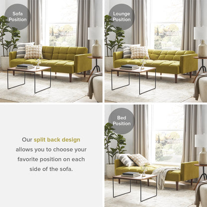 Mopio Aaron Futon Sofa Bed Old Rosa