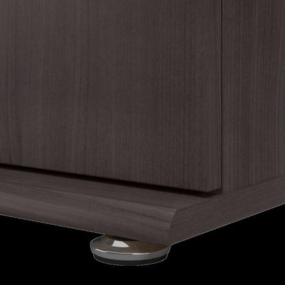 Universal Tall Narrow Storage Cabinet in Platinum Gray - Engineered Wood