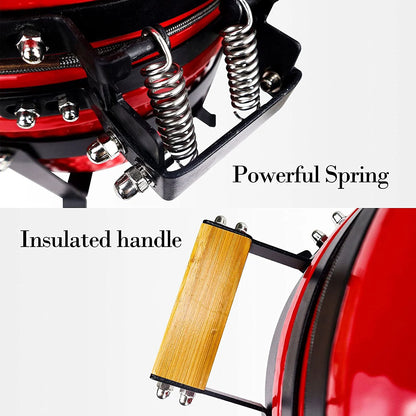 London Sunshine Ceramic Kamado Charcoal BBQ Grill -The Junior Series with Tall Stand (BLACK)