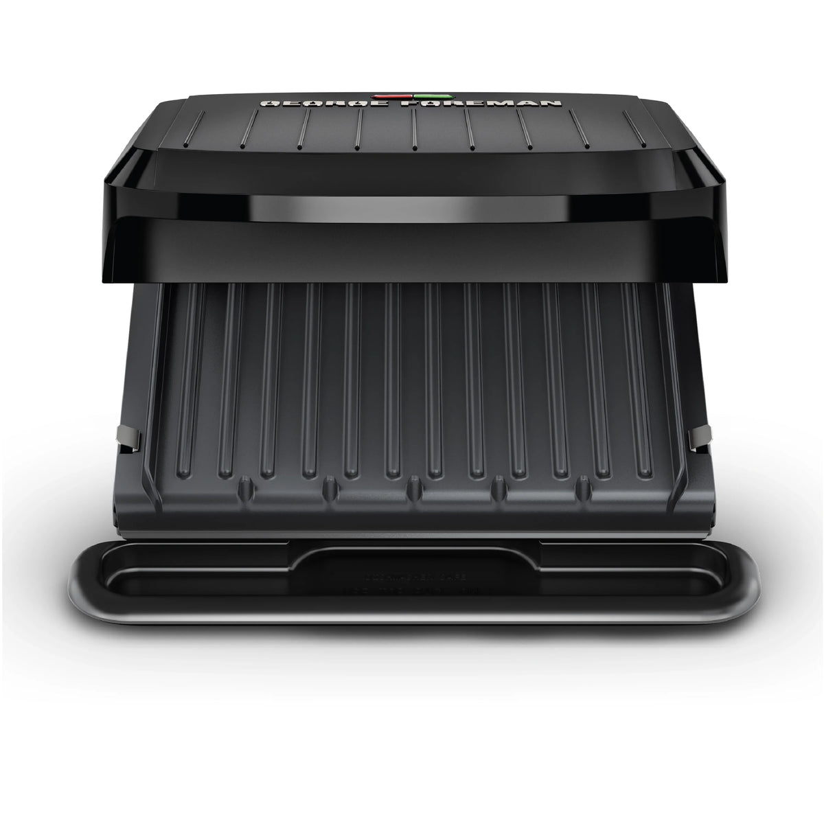 Foreman 4-Serving Removable Plate Grill and Panini, Black, GRP1065B