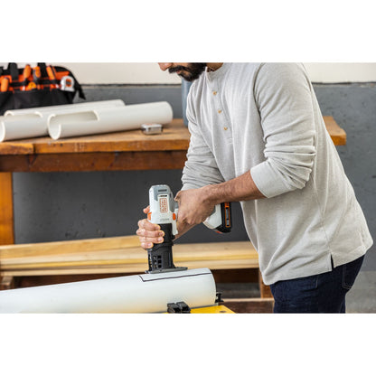 BLACK+DECKER 20V MAX* Matrix Cordless Combo Kit, 6-Tool, White And Orange, (BDCDMT1206KITWC)