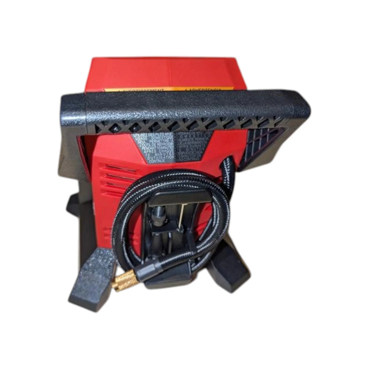 Milwaukee M12 Compact Inflator Cordless Tire Inflator with TrueFill Auto Shut-Off, 120 PSI, LCD Display, Brass Chuck, Fast Inflation 2475-20 (Bare Tool)