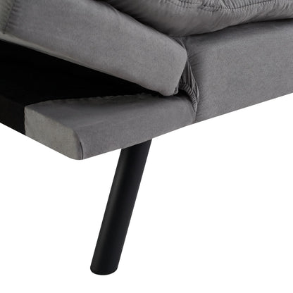 Mainstays Memory Foam Futon with 72",Black