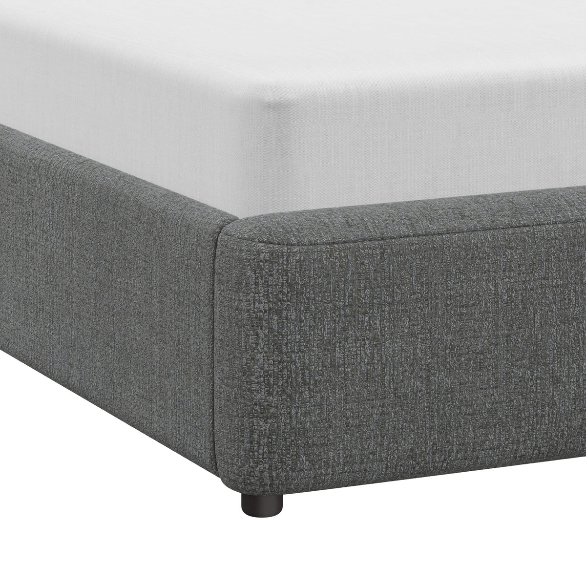 Better Homes & Gardens Juliet King Boucle Platform Bed, Ivory