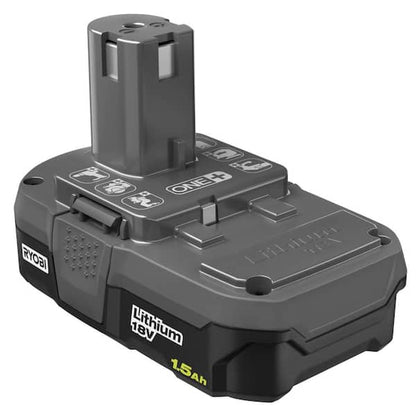 ONE+ 18V Cordless 3/8 in. Drill/Driver Kit with 1.5 Ah Battery, Charger, and Drill and Impact Drive Kit (40-Piece)