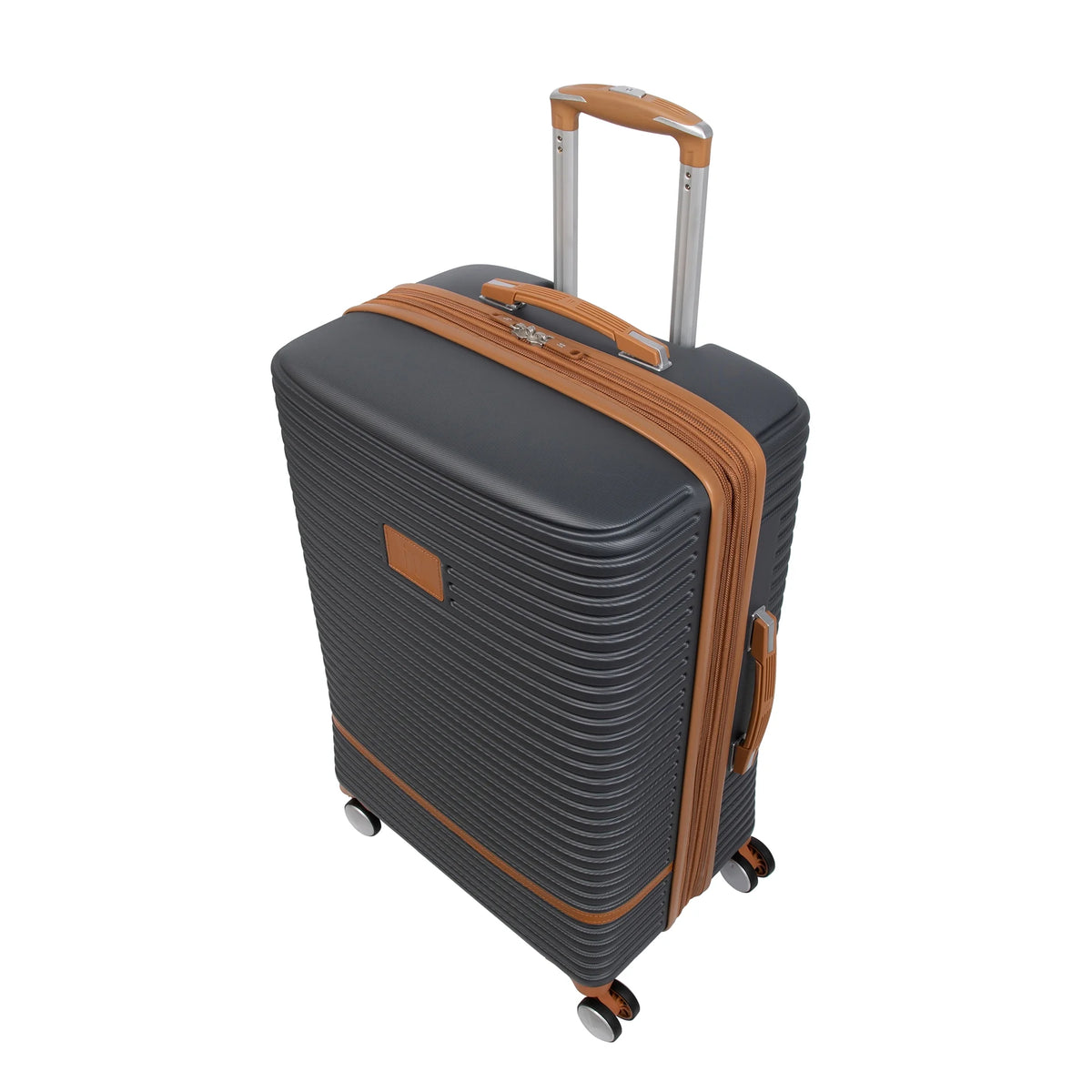 it luggage Replicating 21.5" Hardside Expandable Carry-on Spinner Luggage, Gray