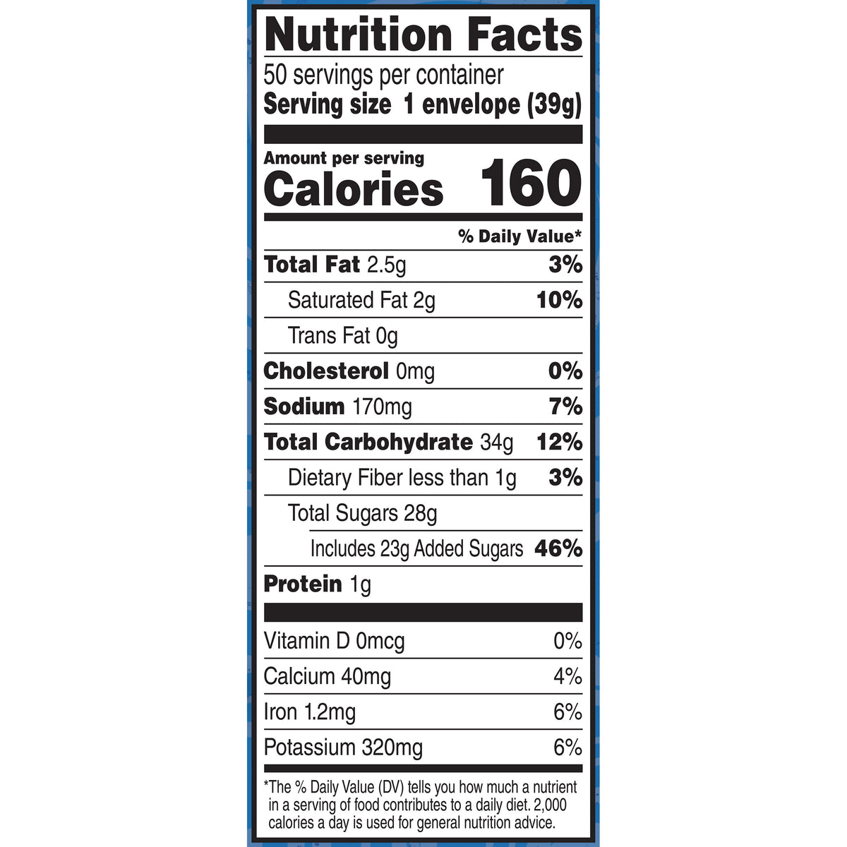 Swiss Miss, Hot Cocoa Mix, 1.38 oz, 50-Count