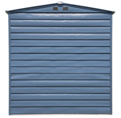 Arrow Select Steel Storage Shed Steel Storage Shed, 6x5, Charcoal