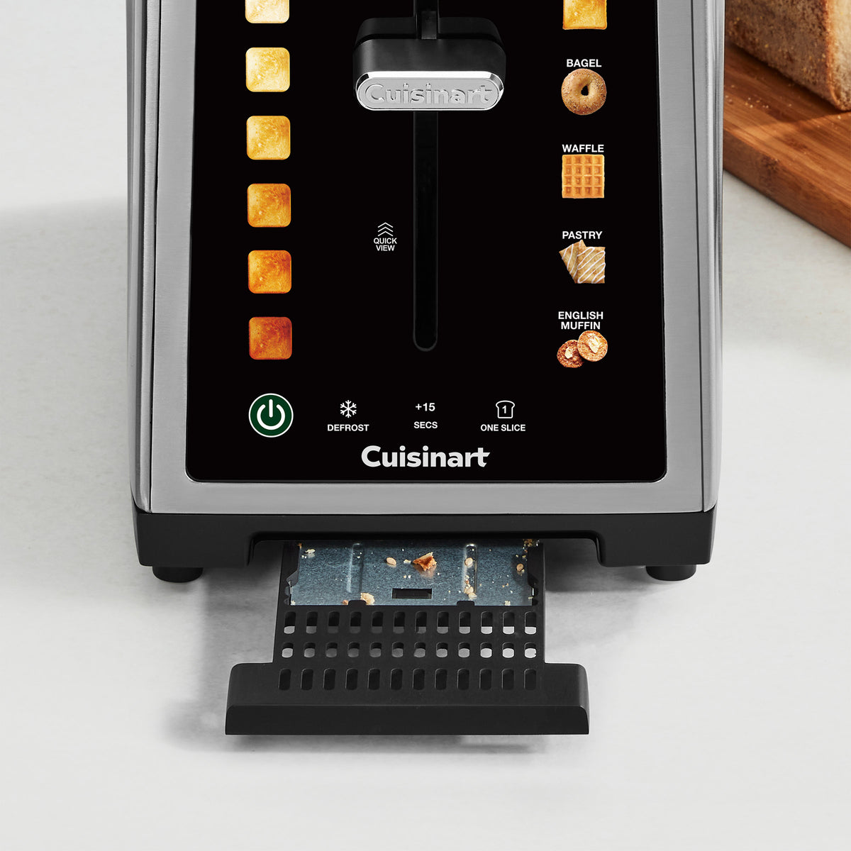 Cuisinart SimpliTouch XL Color Touchscreen 2-Slice Toaster